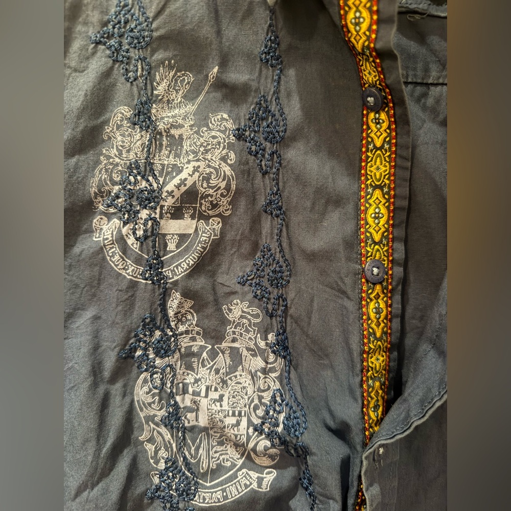 English Laundry Long Sleeve Button Down Shirt Size Medium - Picture 5 of 9